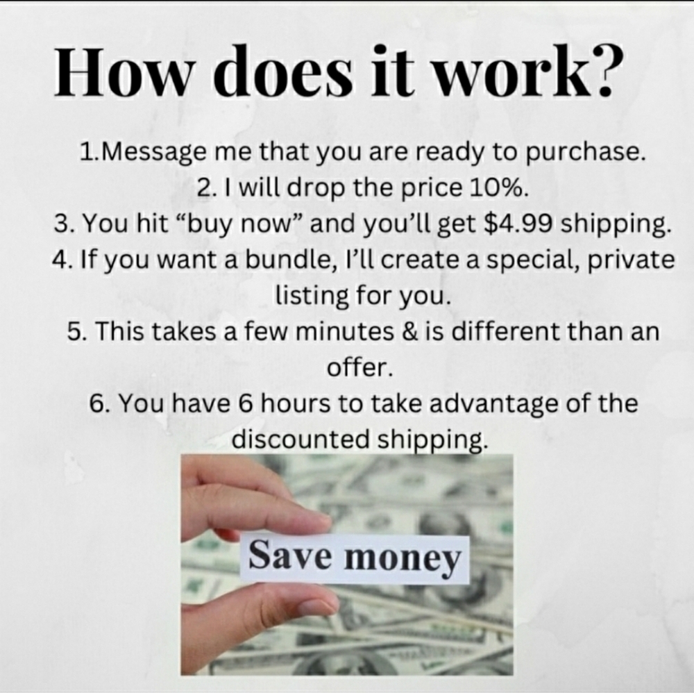 Free Shipping & $3.99 Shipping On Friday & Sunday… - image 7